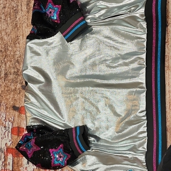 Shiny Silver LOL Suprise bomber jacket - Picture 8 of 8